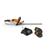 Taille-haies à batterie 10V HSA 40 Pack – Stihl HSA40 – Lamier 50 cm – Set avec Batteries x2 et Chargeur – Système AS