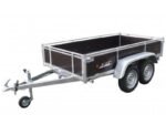 Remorque Lider 39450 – Double essieu avec ridelles amovibles