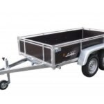 Remorque Lider 39450 – Double essieu avec ridelles amovibles