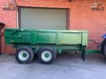 Benne basculante Bailey 12T – Robuste et en bon état