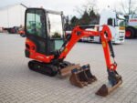 Kubota KX 016-4, 2022 + 3 GODETS