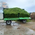 Remorque 6T plateau benne agricole hydraulique