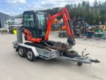 Kubota KX 019-4 + 3 Godets + Remorque – Image 2