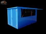 Container Bar Pliable 3 × 2 mètres – Bleu RAL 5012 – Image 2