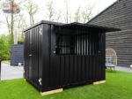 Container Bar Pliable 3 × 2 mètres XL – Noir RAL 9005