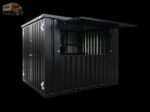 Container Bar Pliable 3 × 2 mètres – Noir RAL 9005 – Image 2