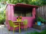 Container bar pliable 4 × 2 mètres – Rose RAL 3014 – Image 4