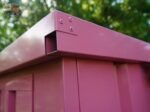 Container bar pliable 4 × 2 mètres – Rose RAL 3014 – Image 8