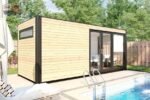 Conteneur d’Expédition Sauna Cabin V6