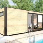Conteneur d’Expédition Sauna Cabin V6