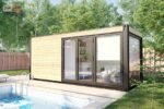 Conteneur d’Expédition Sauna Cabin V6 – Image 3