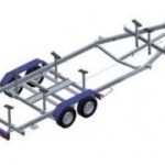 Porte Voilier Galaxy – G1382V / GD09V – Ptac : 1800KG – 2 Essieux