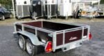 Remorque Polyvalente Lider EN Bois FreinÉe – 2 Essieux – Ptac : 1300 Kg – 251 X 133 Cm – Image 9