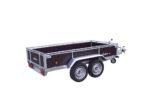 Remorque Polyvalente Lider EN Bois FreinÉe – 2 Essieux – Ptac : 1300 Kg – 251 X 133 Cm
