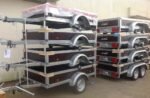 Remorque BagagÈre Lider Eco CÔtÉs Bois – 1 Essieu – Ptac : 500 Kg – 200 X 126 Cm