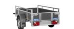 Remorque BagagÈre EN Bois – Woody BT75 – Ptac : 750 Kg – 1 Essieu – 206 X 114 Cm – Image 5