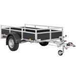 Remorque Polyvalente – Wood Cw 255 133 1350 1 – 1 Essieu FreinÉ – Ptac : 1350 Kg – 255 X 133 Cm