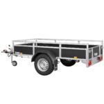 Remorque Polyvalente – Wood Cw 255 133 1350 1 – 1 Essieu FreinÉ – Ptac : 1350 Kg – 255 X 133 Cm – Image 2