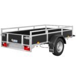Remorque Polyvalente – Wood Cw 255 133 1350 1 – 1 Essieu FreinÉ – Ptac : 1350 Kg – 255 X 133 Cm – Image 3