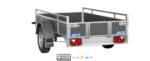 Remorque Polyvalente – Wood Cw 255 133 1350 1 – 1 Essieu FreinÉ – Ptac : 1350 Kg – 255 X 133 Cm – Image 4