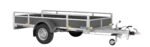 Remorque Polyvalente EN Bois – Woody FW150 – 1 Essieu FreinÉ – Ptac : 1500 Kg – 306 X 154 Cm – Image 2