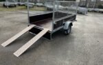 Remorque Polyvalente RenforcÉe EN Bois Lider – 1 Essieu FreinÉ – Ptac : 750 Kg – 251 X 133 Cm – Image 3