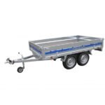 Remorque Polyvalente Lider Tolede Roue Dessous – 2 Essieux – Ptac : 750 Kg – 256 X 148 X H30 Cm