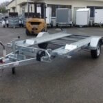 Porte Voiture Lider avec Petites Rampes – 1 Essieu – Ptac : 1600 Kg – 361 X 185 Cm