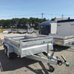 Remorque Robust 300 X 150 X 50 Cm 2 Essieux FreinÉe Ptac 2500 Kg