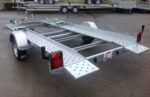 Porte Voiture Lider avec Petites Rampes – 1 Essieu – Ptac : 1600 Kg – 361 X 185 Cm – Image 3