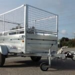 Remorque Lider Robust – FreinÉe – Ptac :750/500 Kg – 200 X 134 Cm – 1 Essieu