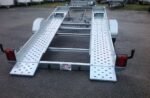 Porte Voiture Lider avec Petites Rampes – 1 Essieu – Ptac : 1600 Kg – 361 X 185 Cm – Image 2