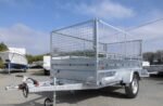 Remorque Polyvalente Lider Robust 2M50- 1 Essieux FreinÉ – Ptac : 1300 Kg – 253 X 134 X H50 Cm – Image 2