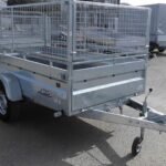 Remorque Polyvalente Lider Robust 2M50- 1 Essieux FreinÉ – Ptac : 1300 Kg – 253 X 134 X H50 Cm