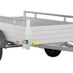 Remorque BagagÈre EN Aluminium – Mcalu Pro – 1 Essieu – Ptac : 750 Kg – 205 X 113 Cm