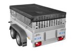 Remorque BagagÈre EN Aluminium – Mcalu Pro – 1 Essieu – Ptac : 750 Kg – 205 X 113 Cm – Image 11
