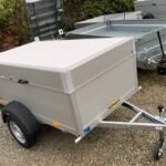 Remorque Humbaur Aluminium Ptac 750 Kg Non-freinÉ 2100*1100*350 Mm + Capot SÉcurisÉ Étanche