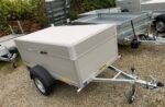 Remorque Humbaur Aluminium Ptac 750 Kg Non-freinÉ 2100*1100*350 Mm + Capot SÉcurisÉ Étanche
