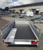 Remorque Freinee Aluminium – Mcalupro – DV135 – 1 Essieu FreinÉ – Ptac : 1350 Kg – 255 X 133 Cm – Image 6