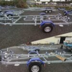 Porte Bateau Multi-rouleaux Galaxy – GS18 / G1340 – Ptac : 1800KG – 1 Essieu