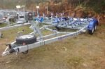 Porte Bateau Multi-rouleaux Galaxy – GD09 / G1382 -ptac : 1800KG – 2 Essieux