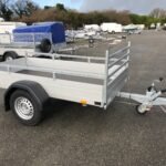 Remorque Freinee Aluminium – Mcalupro – DV135 – 1 Essieu FreinÉ – Ptac : 1350 Kg – 255 X 133 Cm