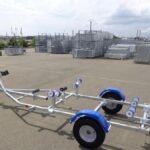Porte Bateau Multi-rouleaux Galaxy – G380 Roues 10&prime; – Ptac : 500KG – 1 Essieu – sans Carte Grise