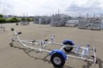 Porte Bateau Multi-rouleaux Galaxy – G380 Roues 10&prime; – Ptac : 500KG – 1 Essieu – sans Carte Grise