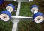 Porte Bateau Multi-rouleaux Galaxy – G380 Roues 10&prime; – Ptac : 500KG – 1 Essieu – sans Carte Grise – Image 3