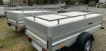 Remorque Aluminium Humbaur – 251 X 133 Cm Ridelle DE 500 Mm et Capot SÉcurisÉ – 1 Essieu Non FreinÉ- Ptac : 750 Kg – Image 11