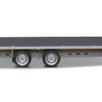 Remorque Plateau Nu Eduard – Ptac : 3000 Kg – 2 Essieux FreinÉs – 606 X 200 Cm