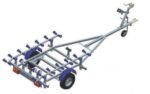 Porte-bateau Pneumatique Multirouleaux – SW345 – Ptac : 500KG – 1 Essieu
