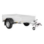 Remorque Saris Mac Alu – 1 Essieux FreinÉ – Ptac 1350 Kg – 205 X 133 Cm