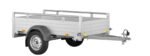Remorque BagagÈre EN Aluminium – 1 Essieu FreinÉ – Ptac : 1000 Kg – 205 X 113 Cm